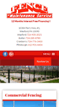 Mobile Screenshot of fencebyfms.com